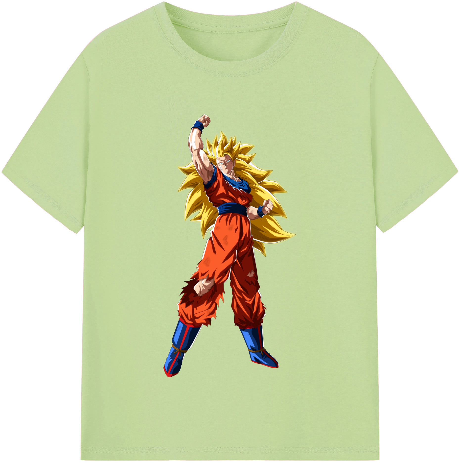 （画像用） ドラゴンボール 孫悟空（そん ごくう）Son Goku カカロット DRAGON BALL Kakarotto 綿100％半袖Tシャツ（フロントプリント）